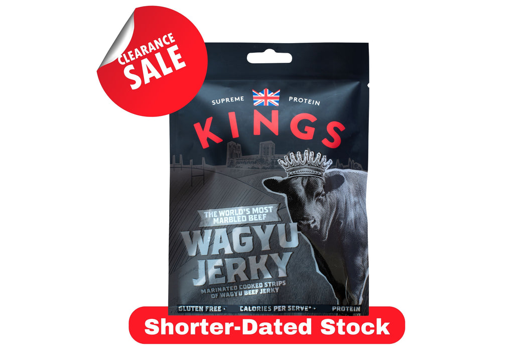 Kings Platinum Standard Wagyu Jerky - Short Dated