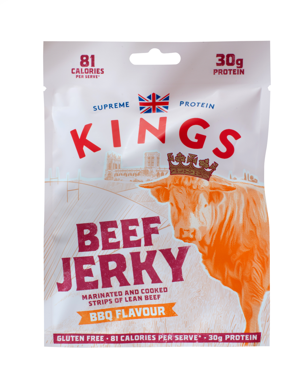 Kings BBQ Flavour Beef Jerky