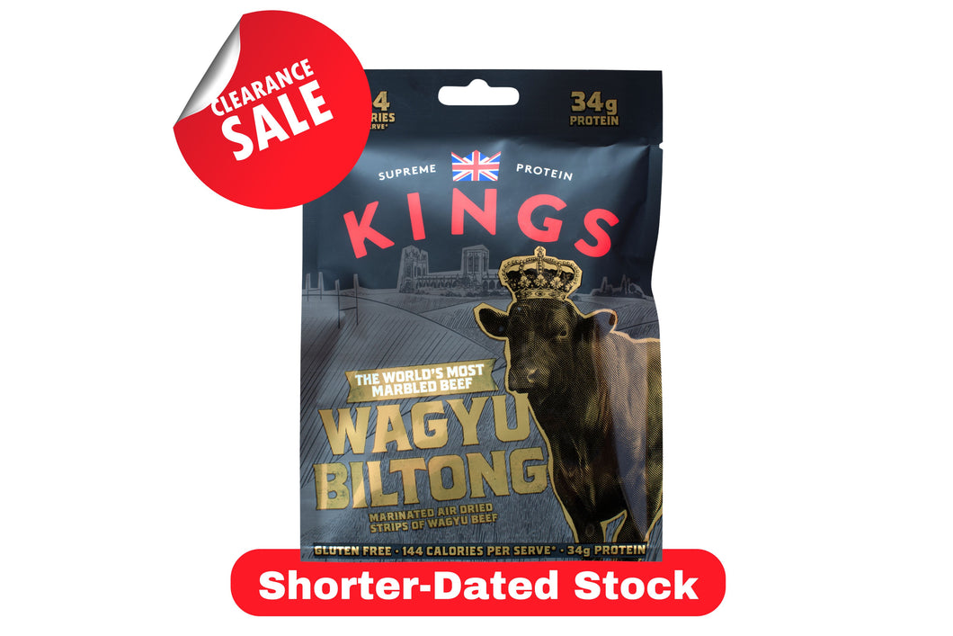 Kings Gold Standard Wagyu Biltong - Short Dated